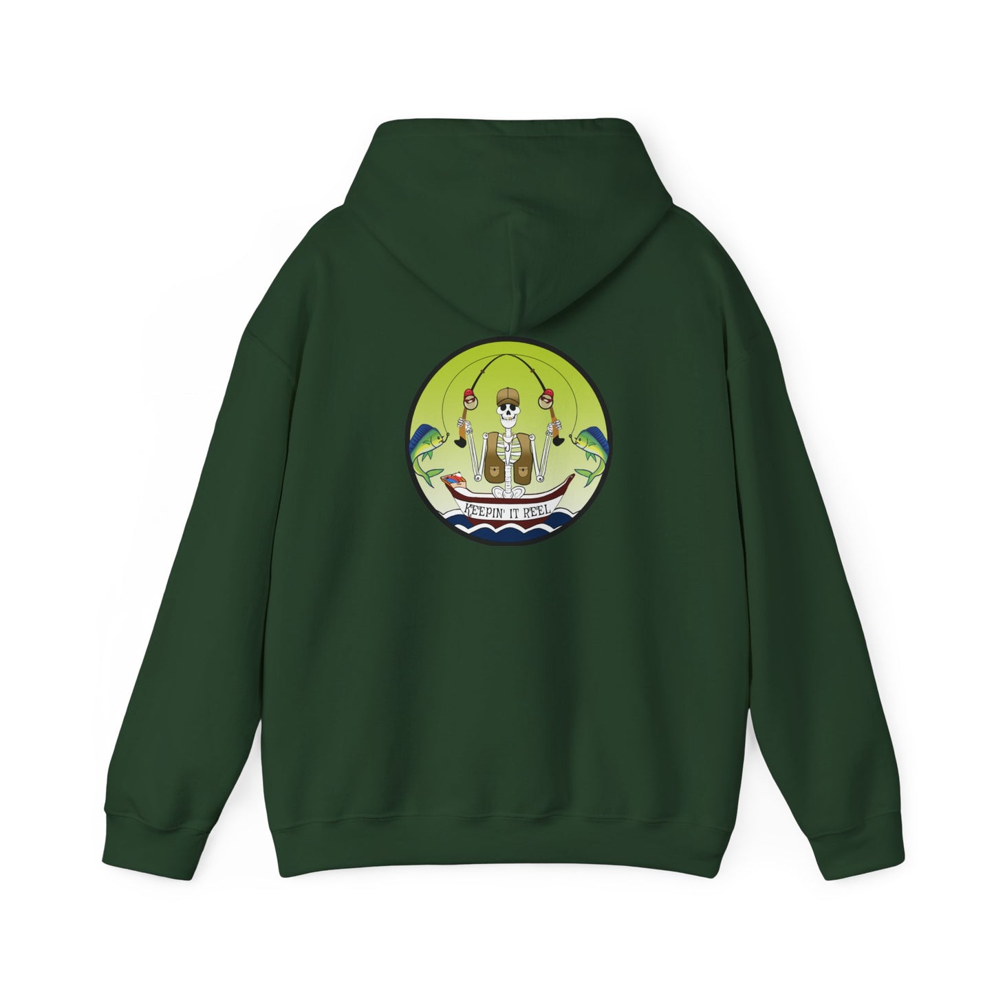Keepin' It Reel, The Classic All Day Hooded Sweatshirt,