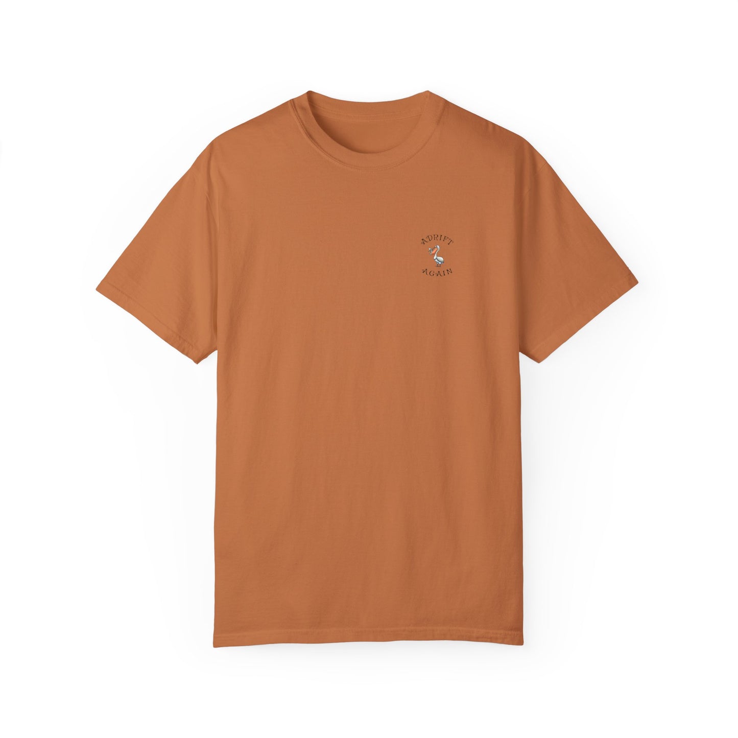 S. S. Fantabulous, Unisex Garment-Dyed, Short Sleeve T-shirt, In Yam, Brick, Mustard, Black and White