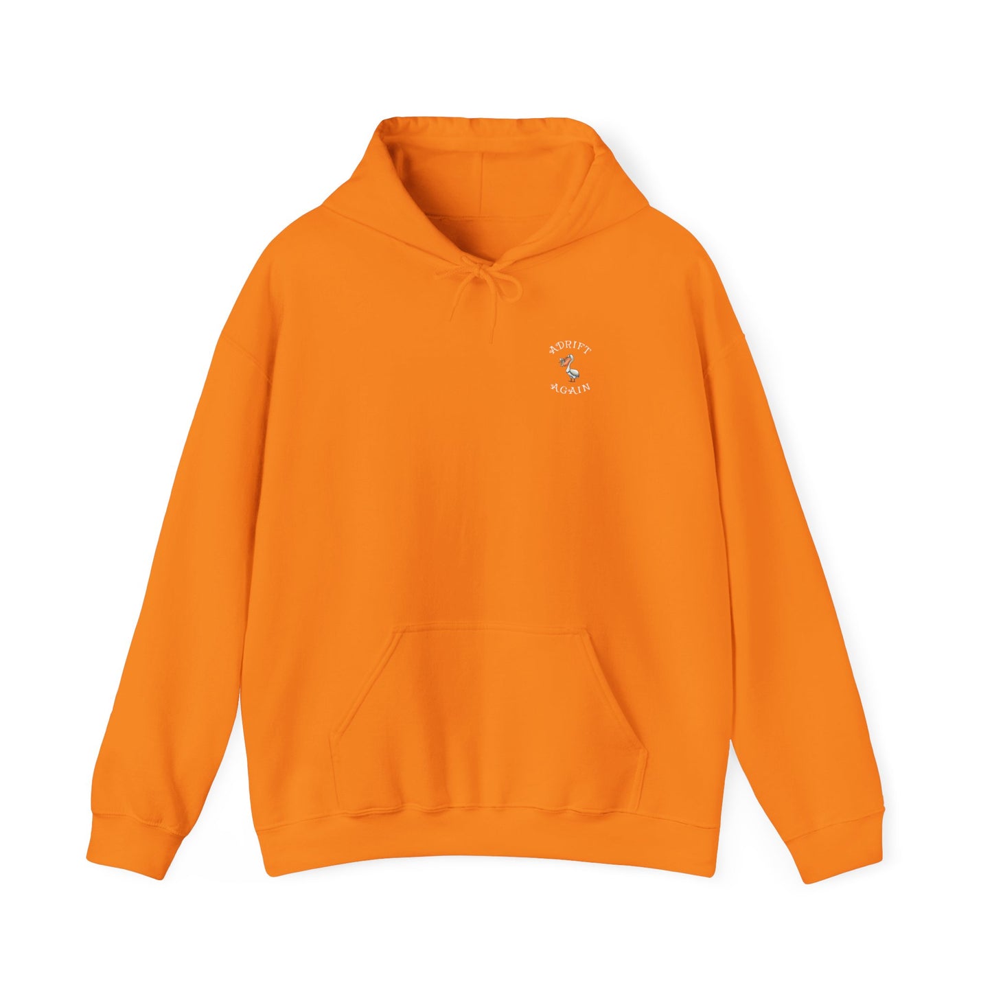 Walkin' The Plank, The Classic All Day Hooded Sweatshirt, in Safety Orange, Antique Sapphire, Sand, Safety Pink, Cardinal Red & Black