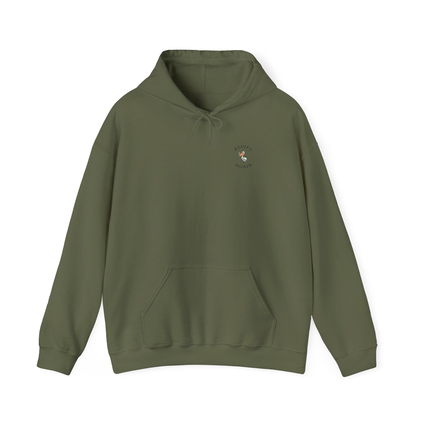 S. S. Desperado, The Classic All Day Hooded Sweatshirt, White, Sand, Military Green, Indigo Blue, and Antique Cherry Red