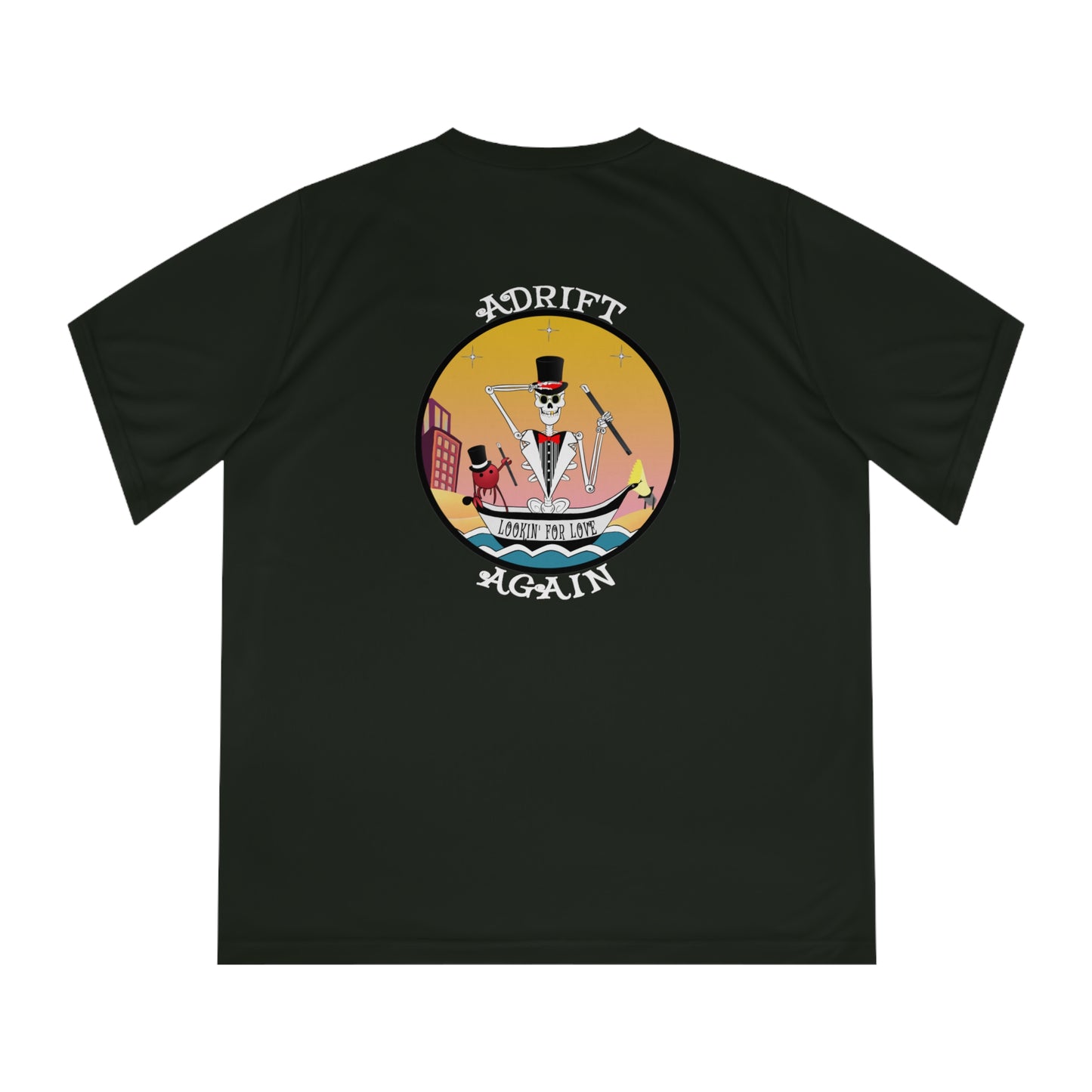Lookin' For Love Women's Performance V-Neck T-Shirt, Black