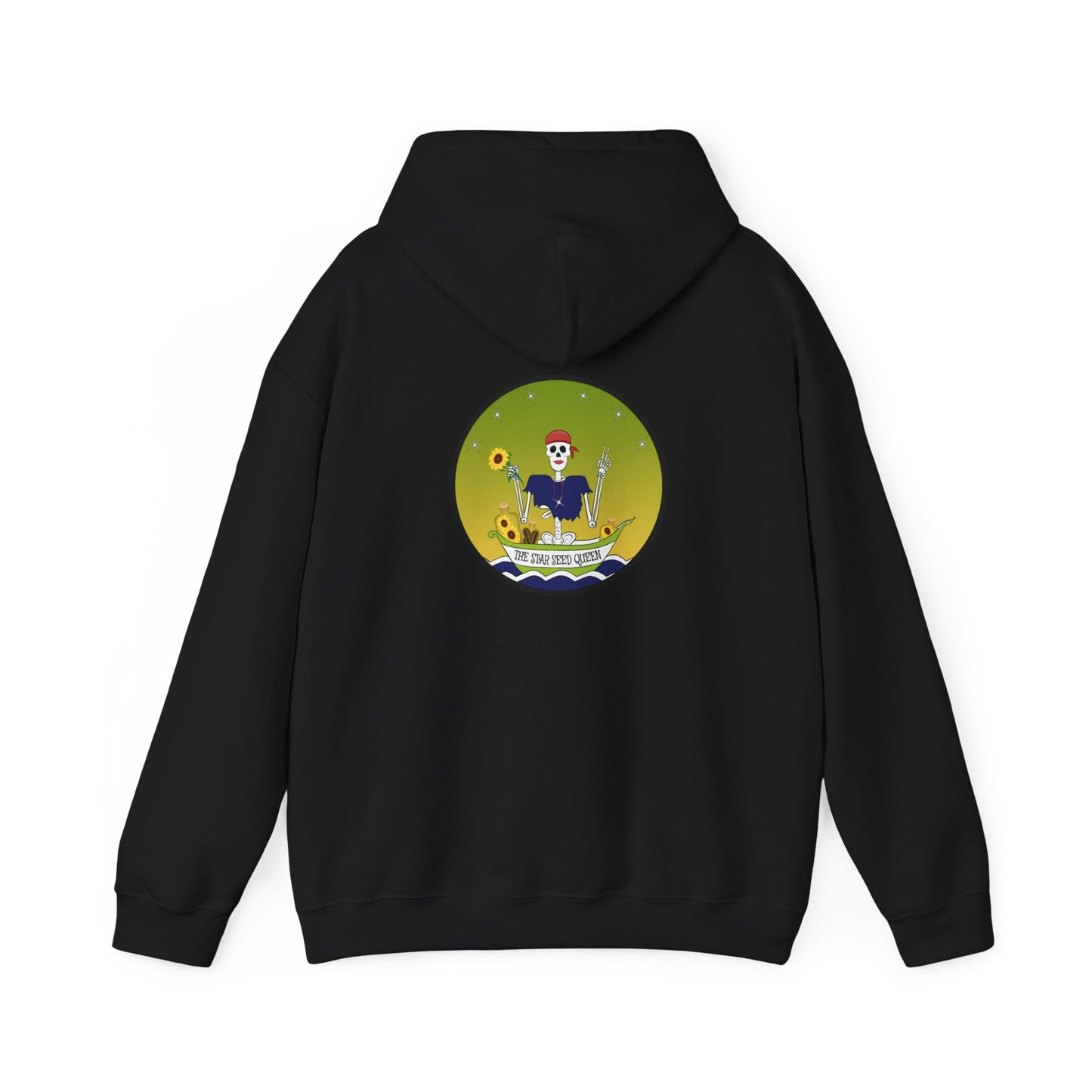 The Star Seed Queen, The Classic All Day Hooded Sweatshirt, in Purple, Navy, Red, Black, Carolina Blue & Royal