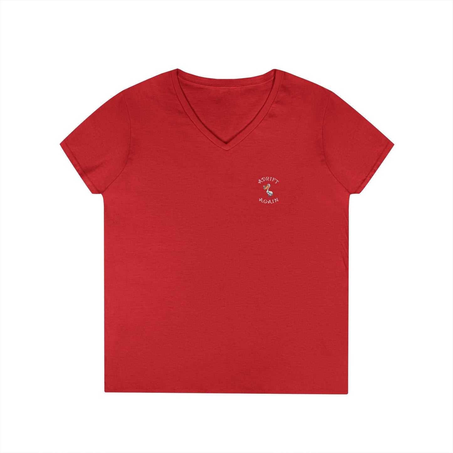 The Loose Cork, Women's V-Neck T-Shirt, in Navy, Black or Red