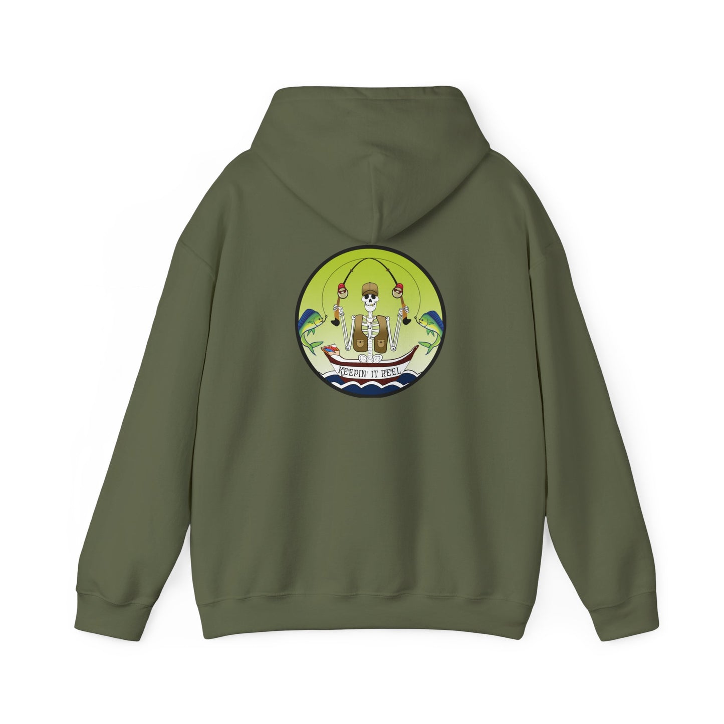 Keepin' It Reel, The Classic All Day Hooded Sweatshirt,