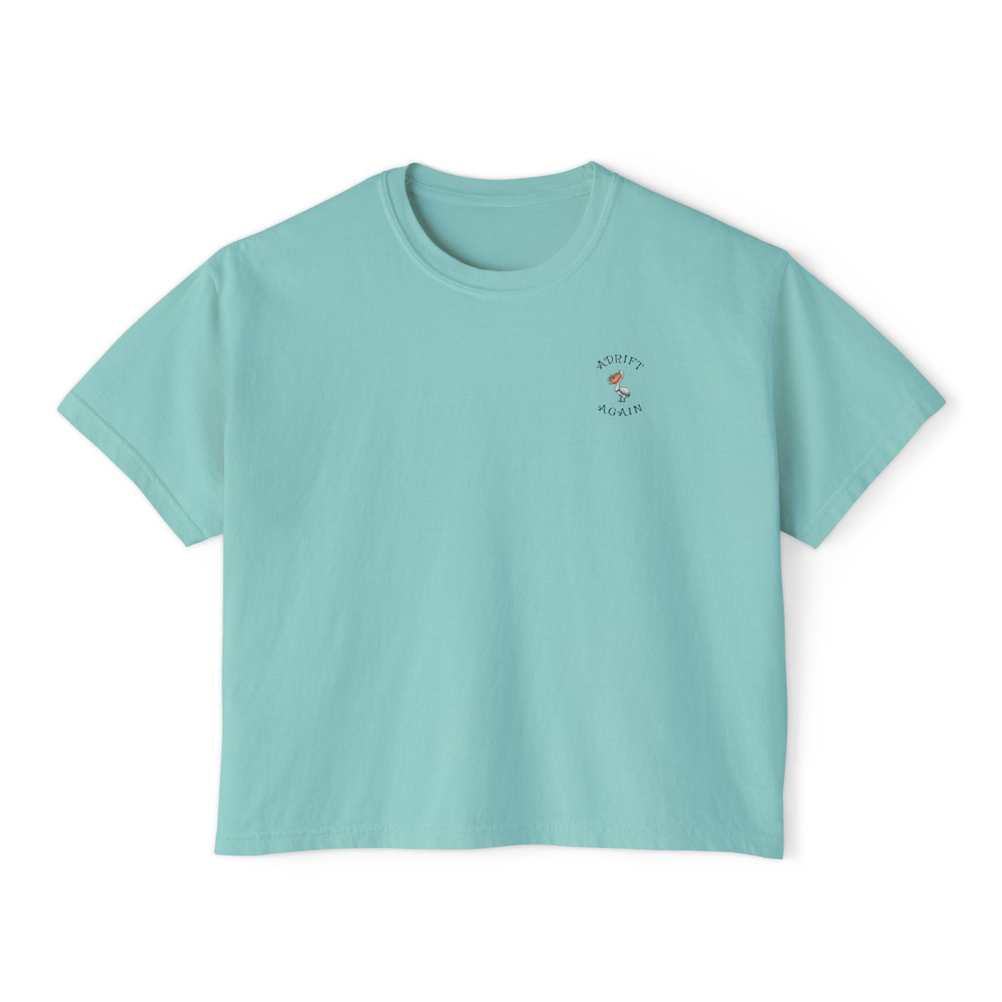 A Boxy Women's Tee, Keepin' It Reel, Mint