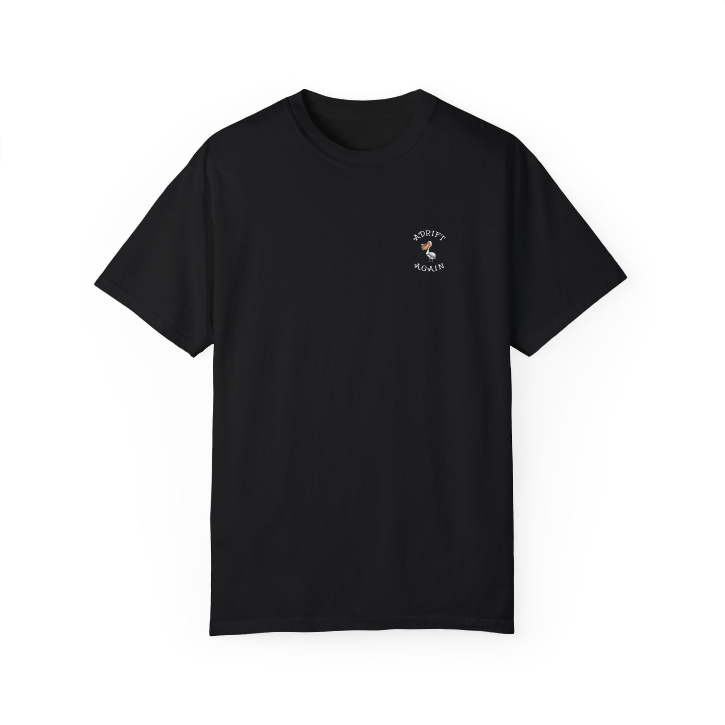The S. S. Single Lady, Unisex Garment-Dyed, Short Sleeve T-shirt, In Chambray, Red, Black, White& True Navy