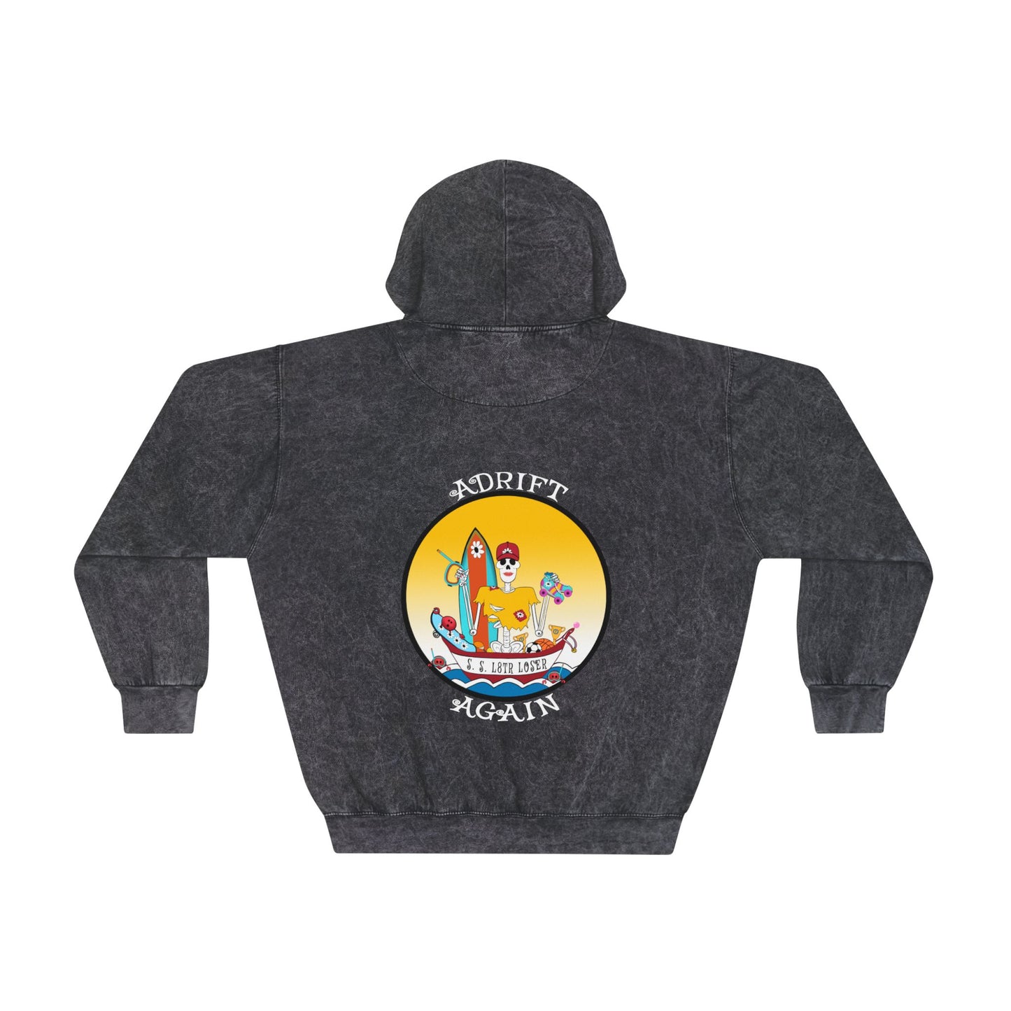 S. S. L8tr Loser Unisex Mineral Wash Hoodie
