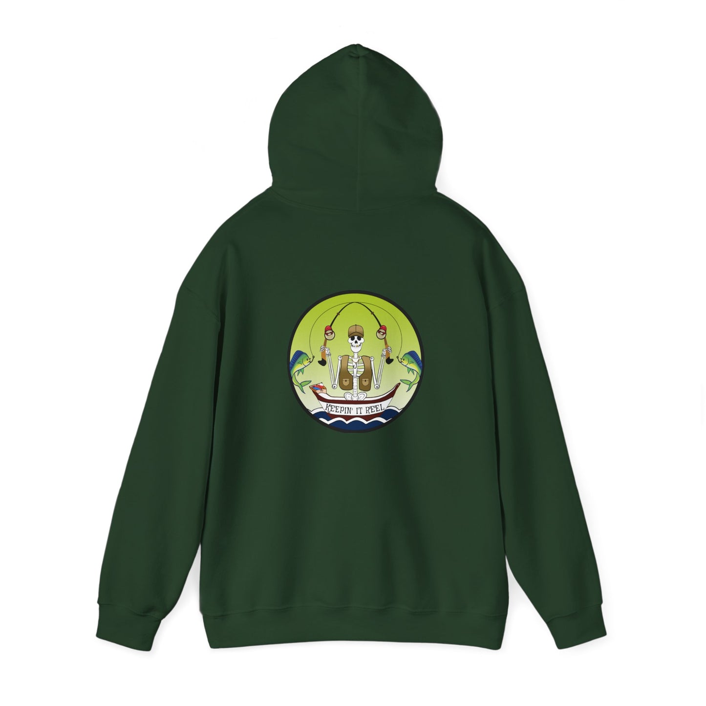 Keepin' It Reel, The Classic All Day Hooded Sweatshirt,