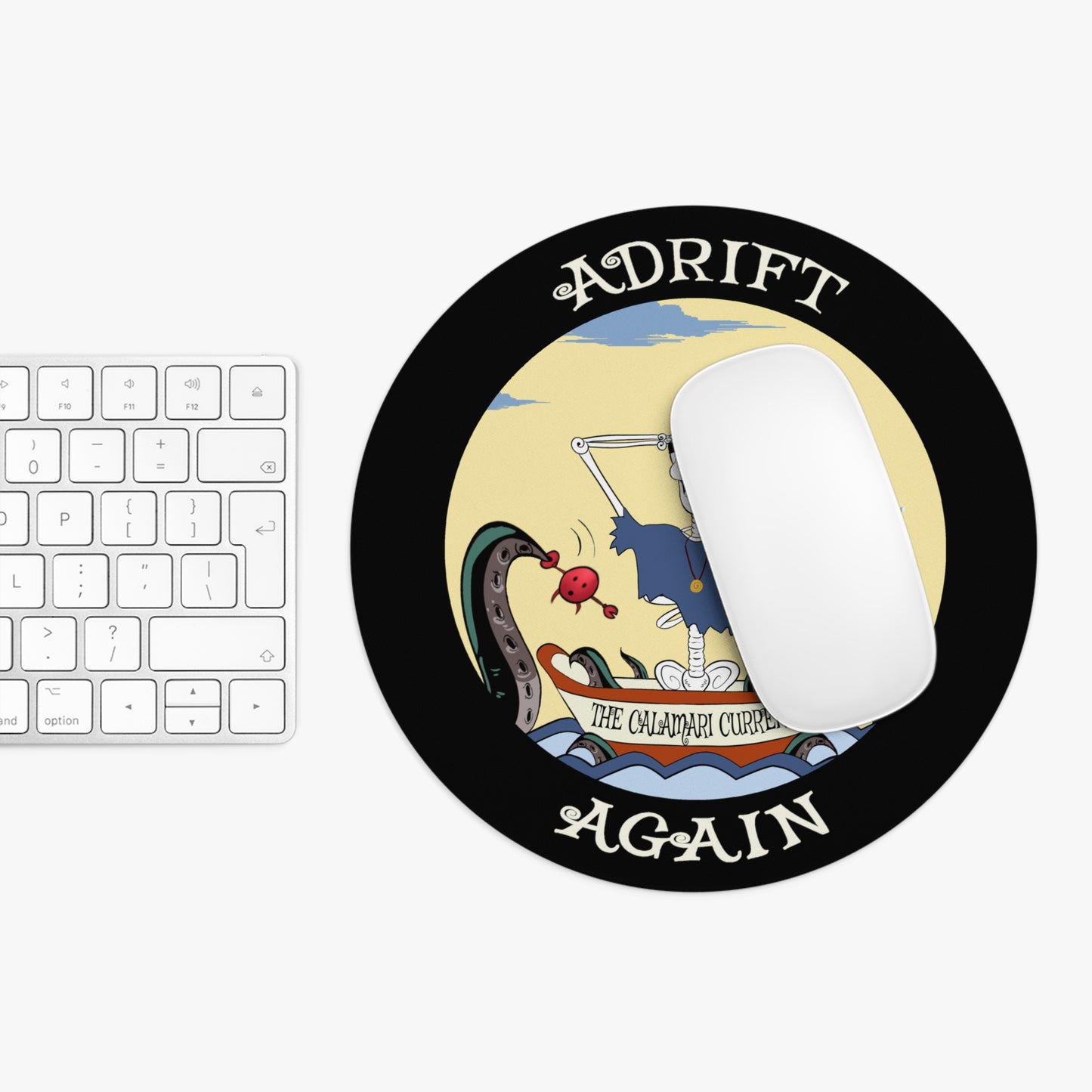 The Calamari Current Mouse Pad (Black)