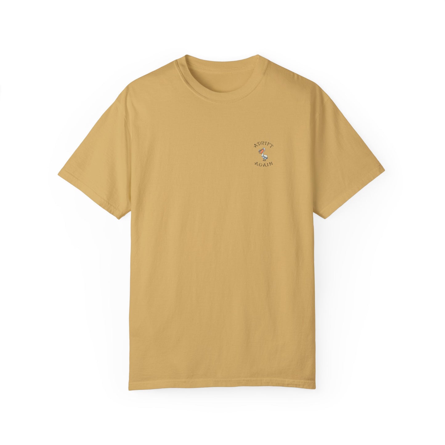 S. S. Fantabulous, Unisex Garment-Dyed, Short Sleeve T-shirt, In Yam, Brick, Mustard, Black and White