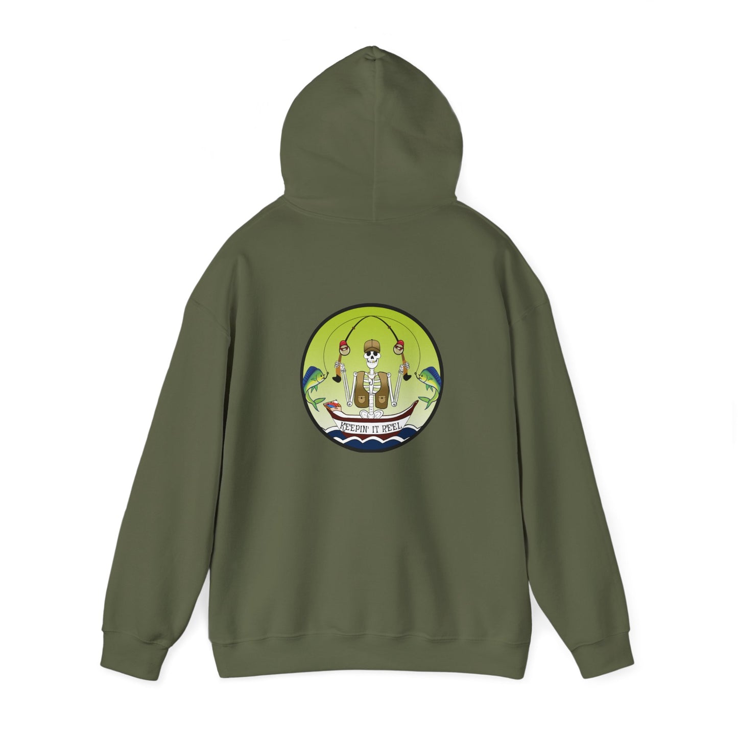 Keepin' It Reel, The Classic All Day Hooded Sweatshirt,