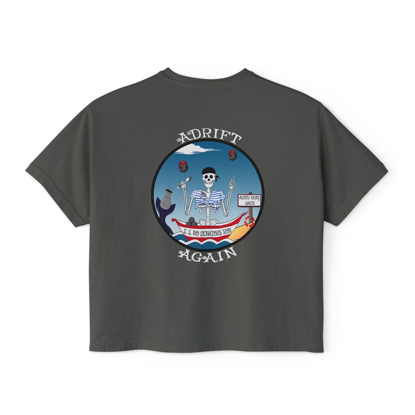 A Boxy Women's Tee, S. S. No Senators Son, Pepper