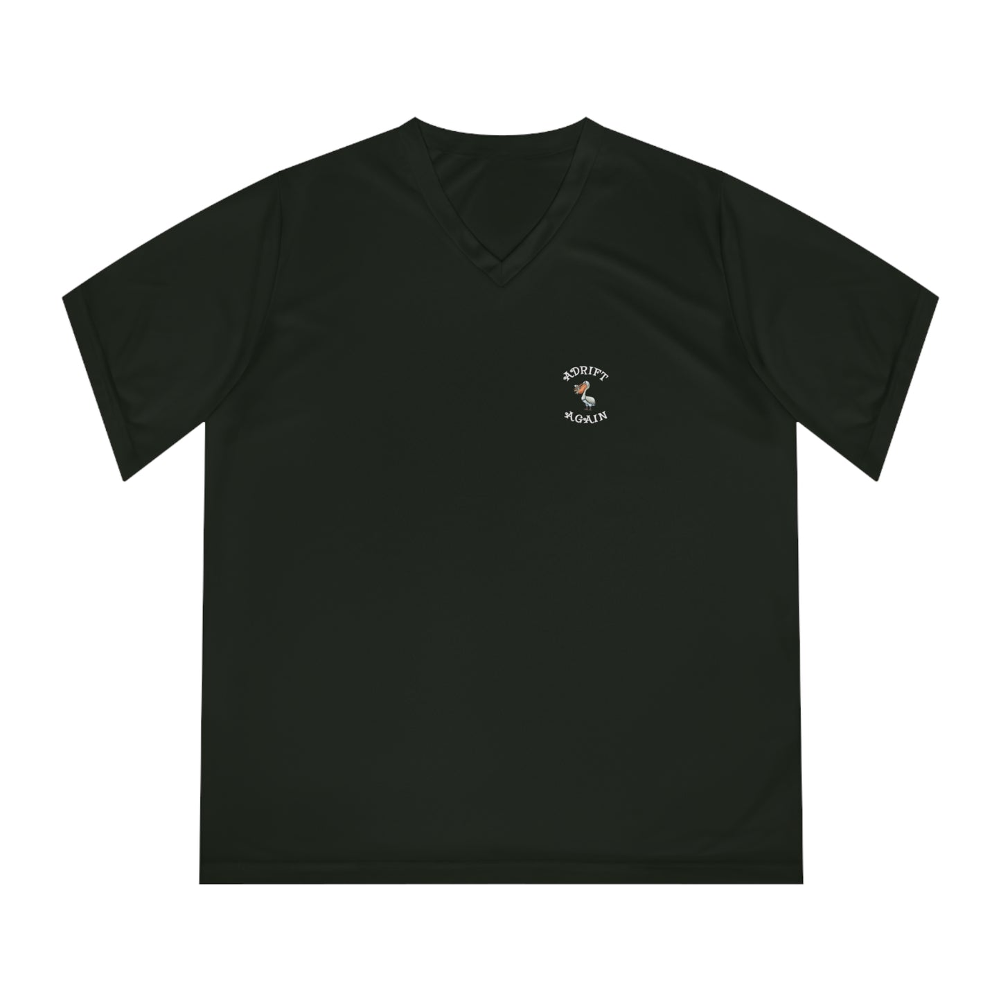 S. S. Rocket Man, Women's Performance V-Neck, Black