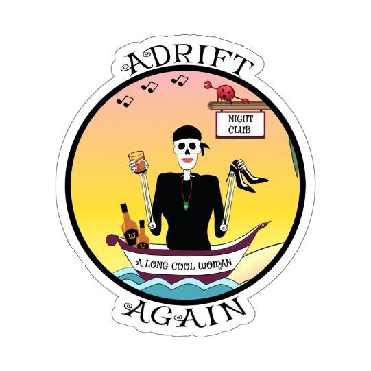 A Long Cool Woman, Sticker