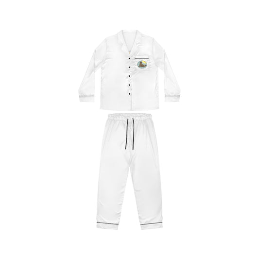 Copy of Women's Satin Pajamas (AOP) ship chic