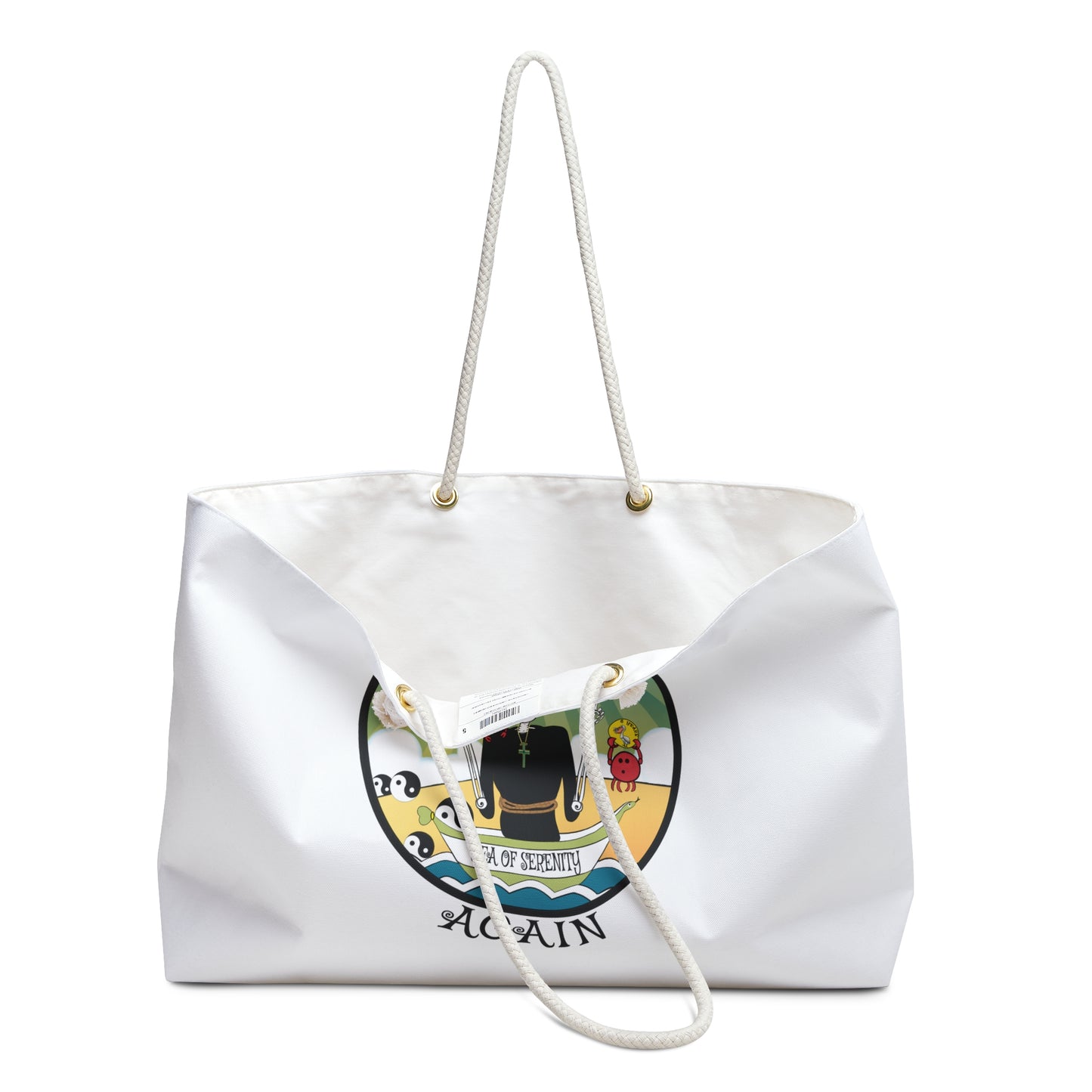 Sea Of Serenity, Canvas Tote