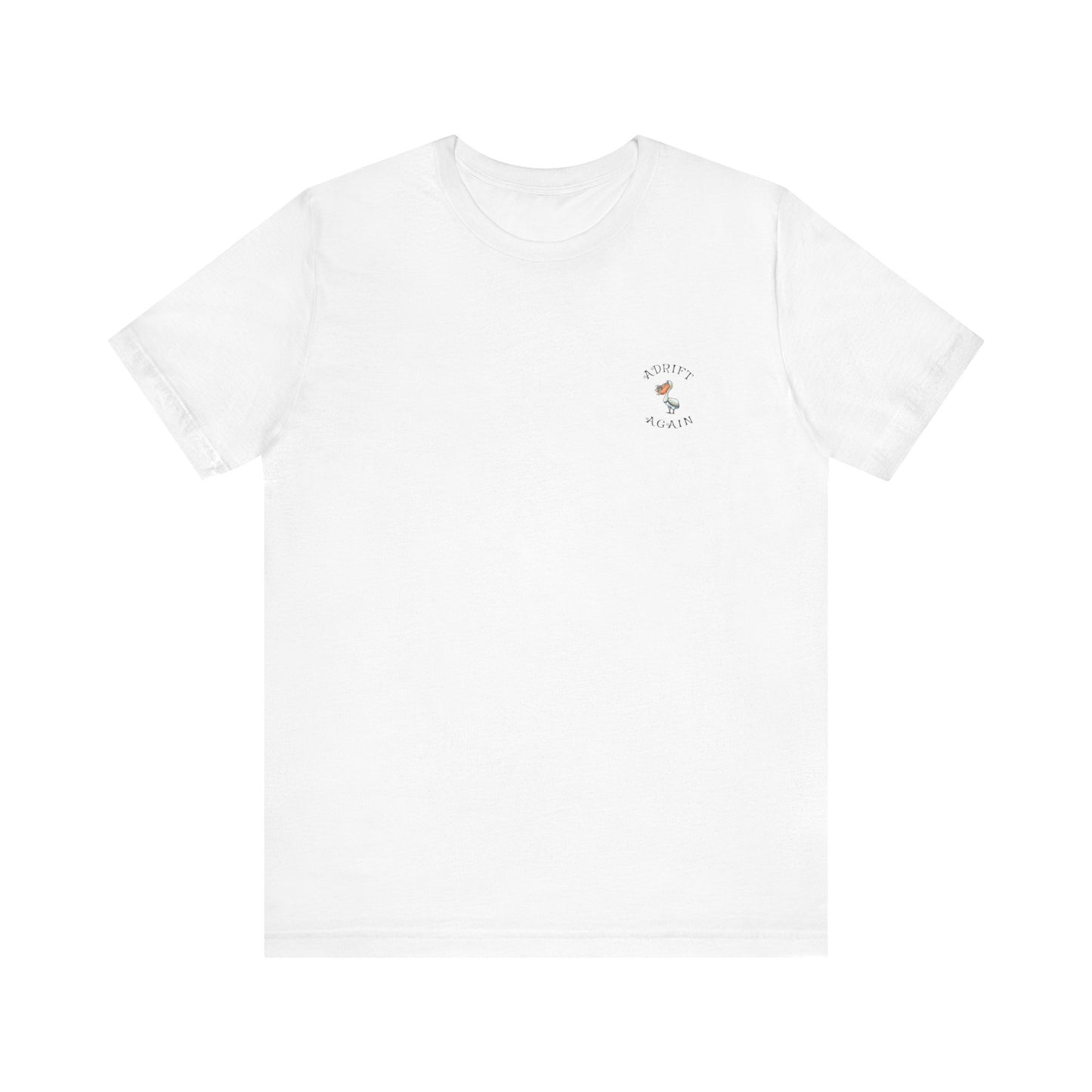 Crossbones Cove,  Unisex Jersey Short Sleeve Tee  (White & Black)