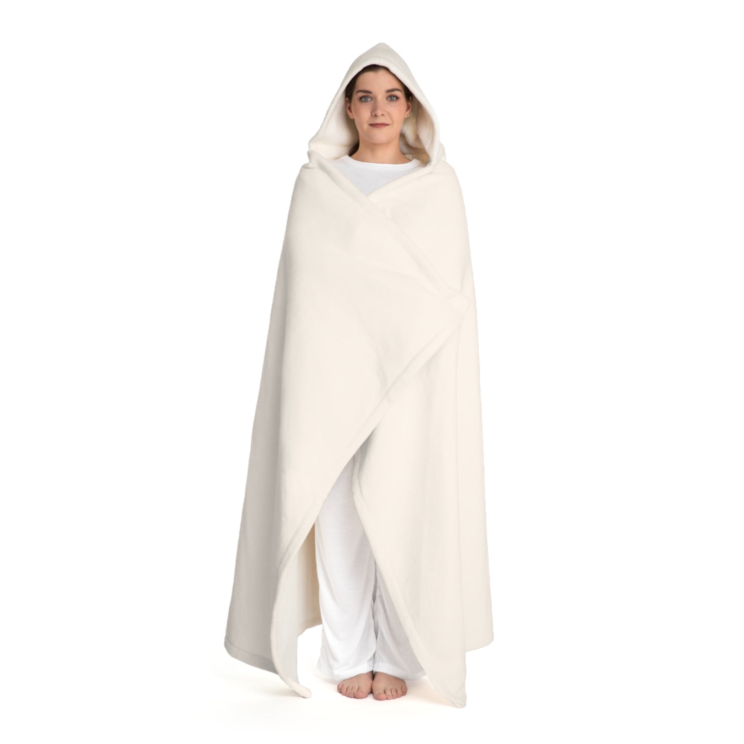 The Starfish Enterprise Hooded Sherpa Fleece Blanket