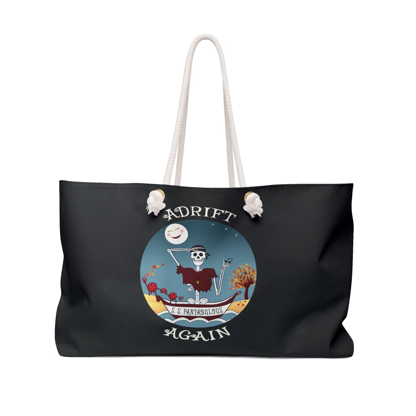 S. S. Fantabulous Canvas Tote (Black or White)