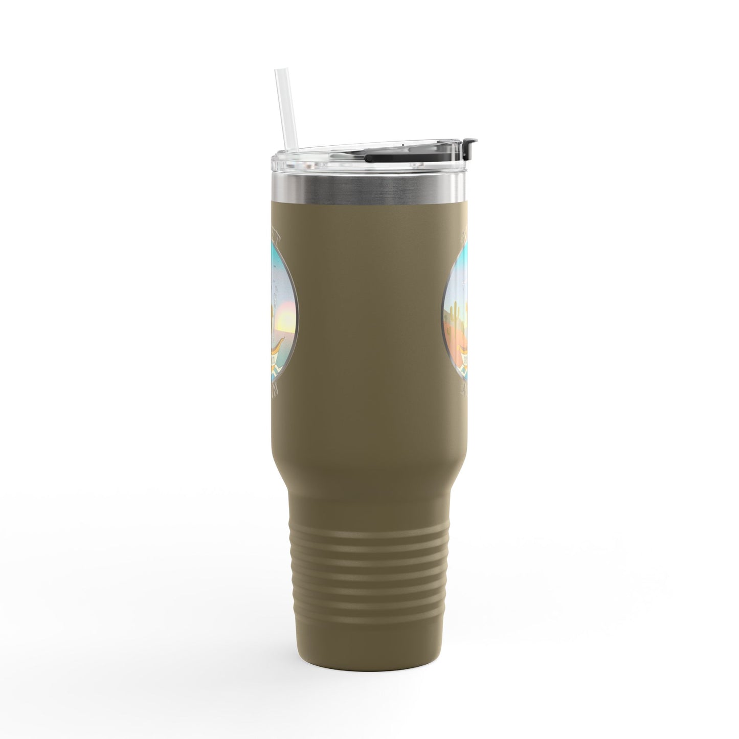 The Spry Cacti Insulated Travel Mug, 40oz