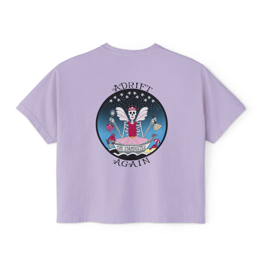A Boxy Woman's Tee, The Starduster, Orchid
