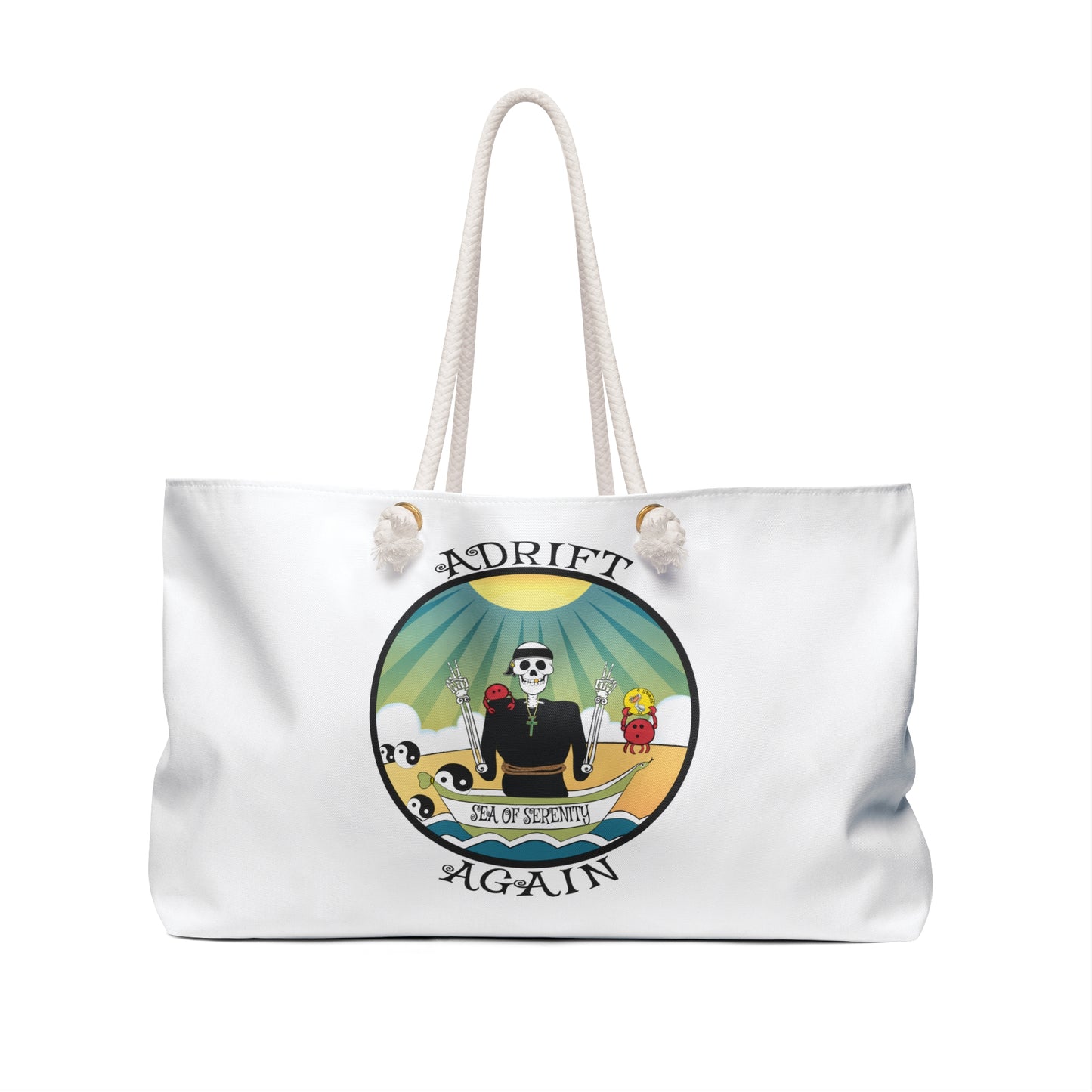 Sea Of Serenity, Canvas Tote