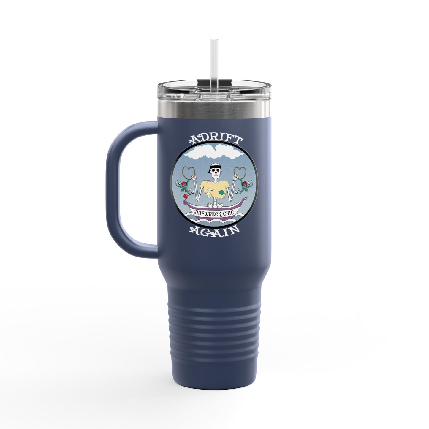 Shipwreck Chic Insulated Travel Mug, 40oz