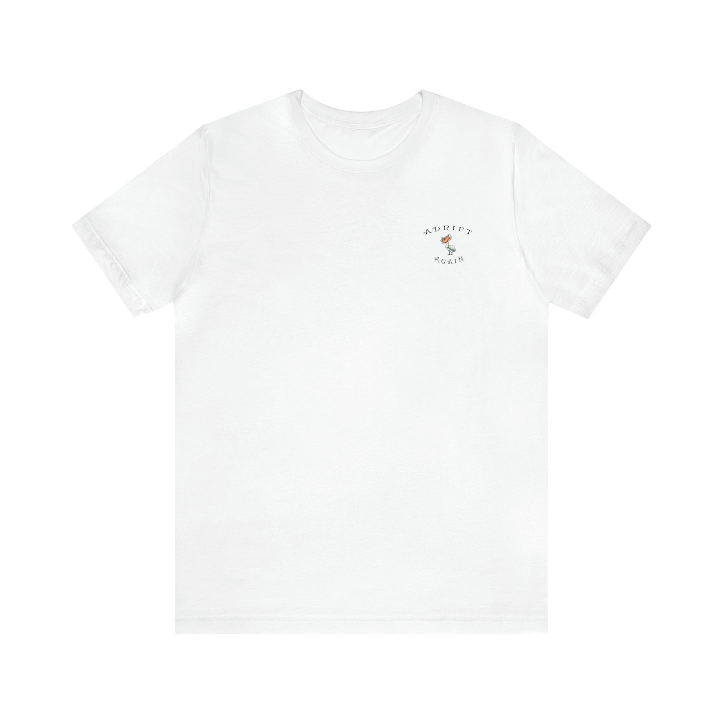 S. S. Tequila Sunrise Unisex Jersey Short Sleeve Tee  (White & Black)