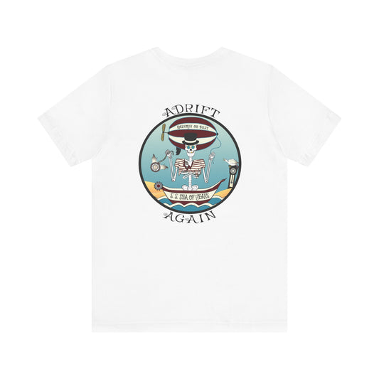 S. S. Sea Of Years Unisex Jersey Short Sleeve Tee  (White & Black)