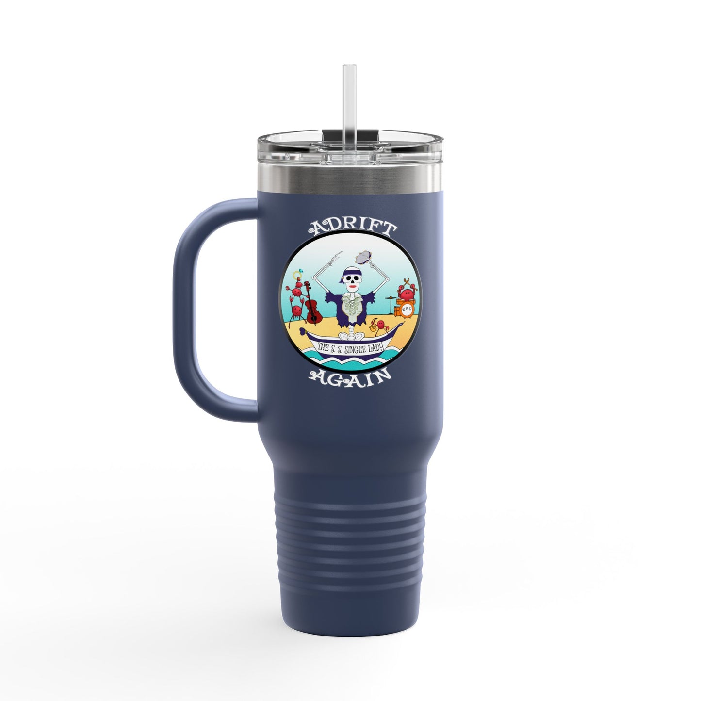 The S. S. Single Lady Insulated Travel Mug, 40oz