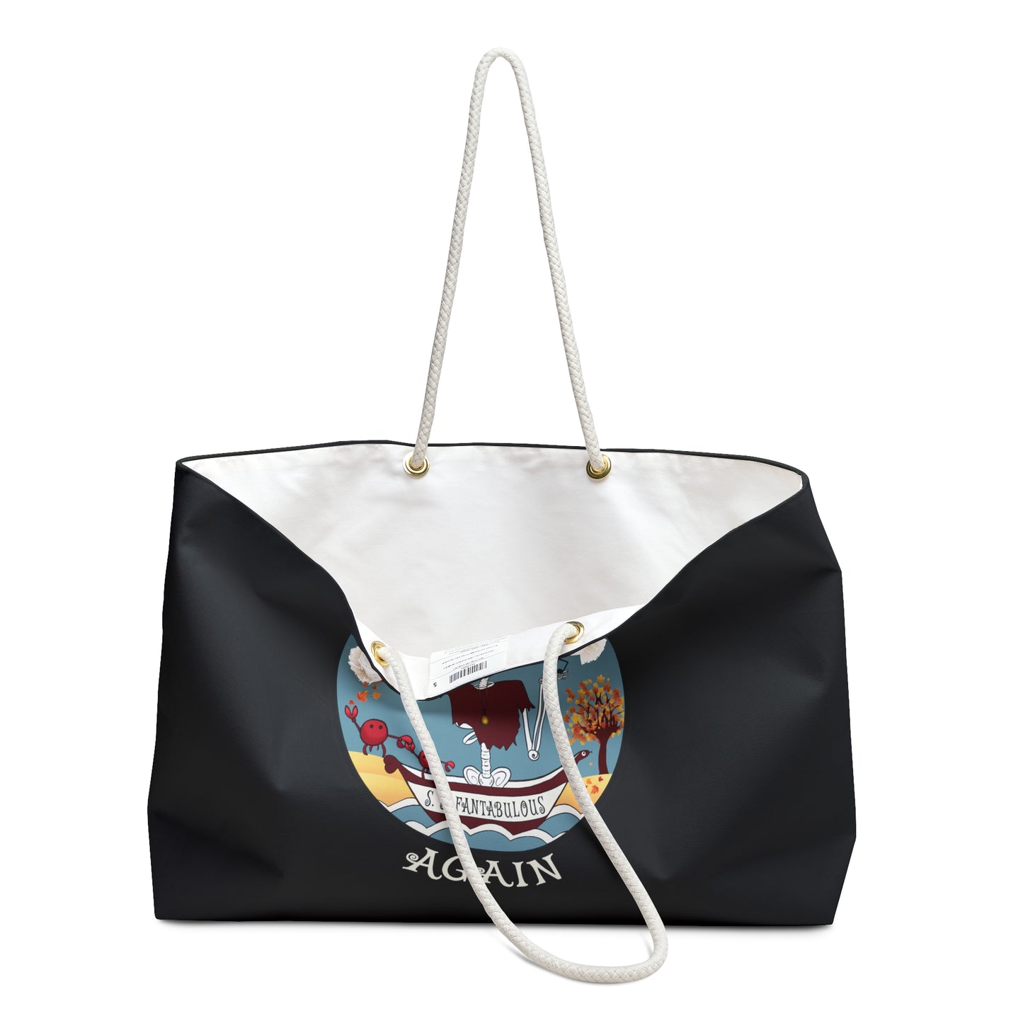 S. S. Fantabulous Canvas Tote (Black or White)