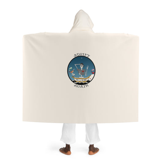 The S. S. Tin Man Hooded Sherpa Fleece Blanket