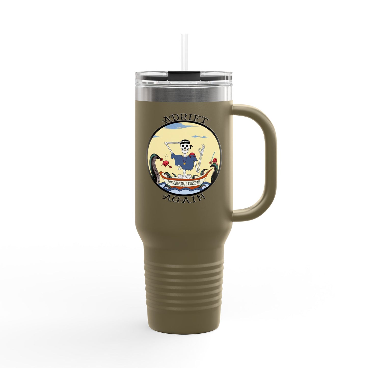 The Calamari Current Insulated Travel Mug, 40oz