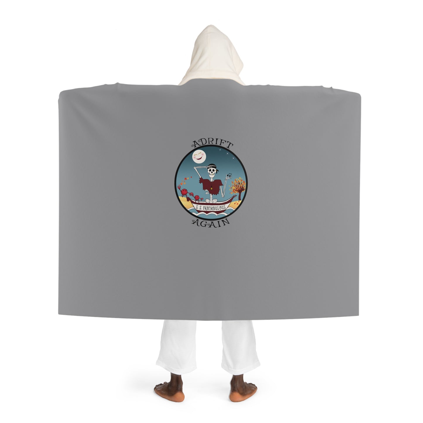 S. S. Fantabulous Hooded Sherpa Fleece Blanket