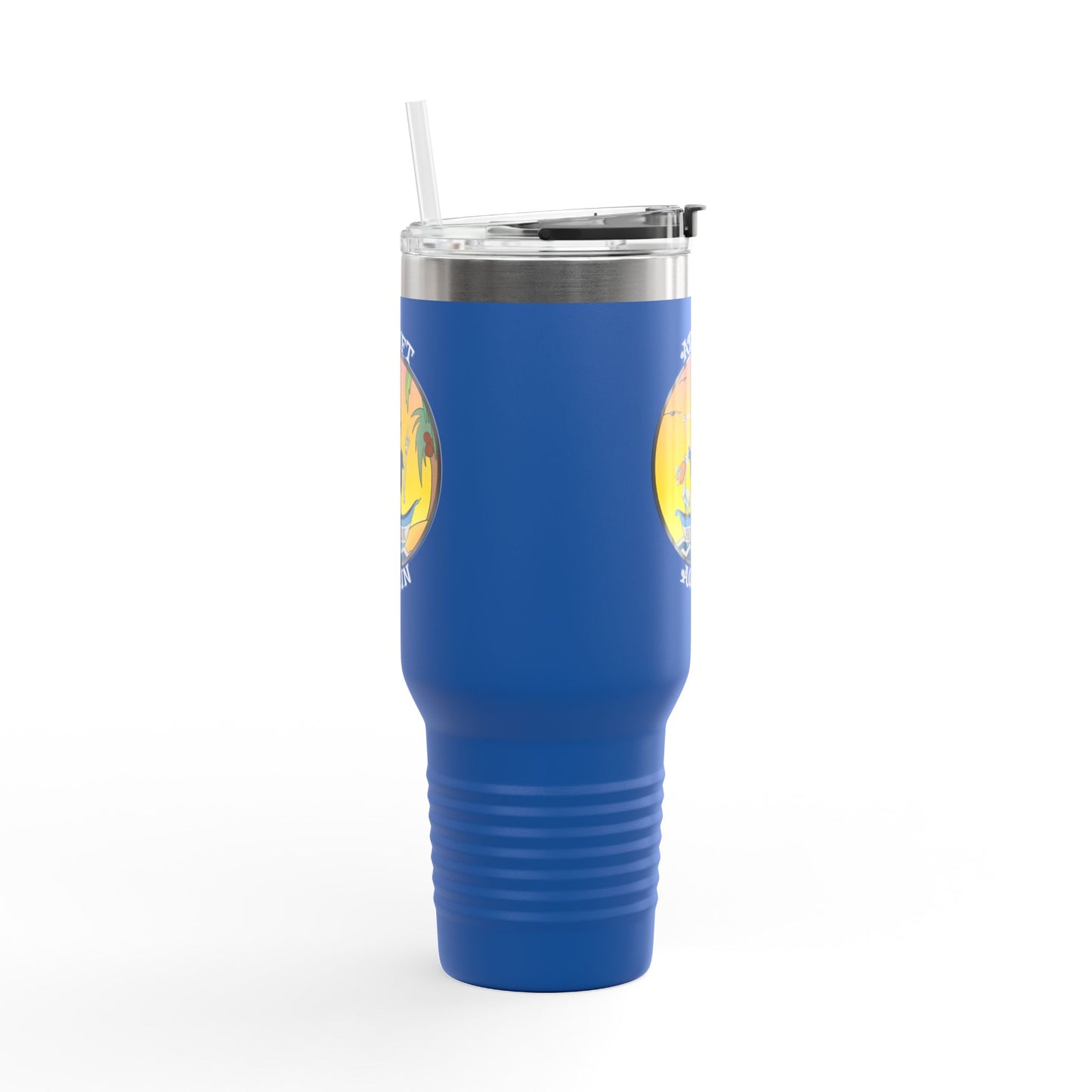 Peace, Love & Pelicans Insulated Travel Mug, 40oz