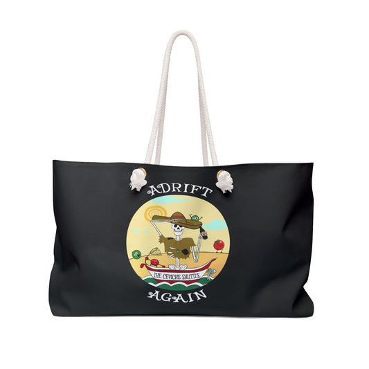 The Ceviche Shuttle Canvas Tote (Black or White)