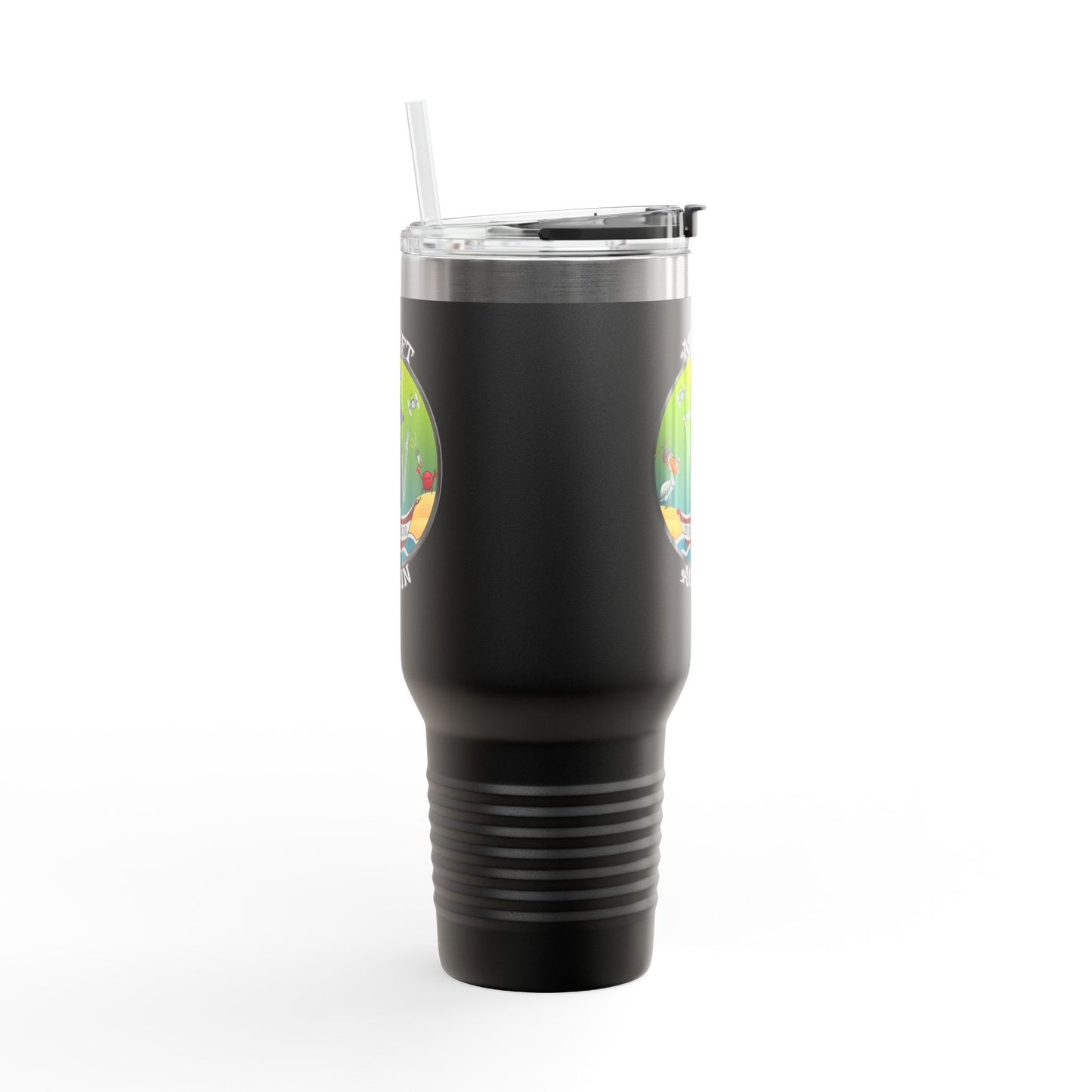 The Millennium Pelican Insulated Travel Mug, 40oz, Black or White