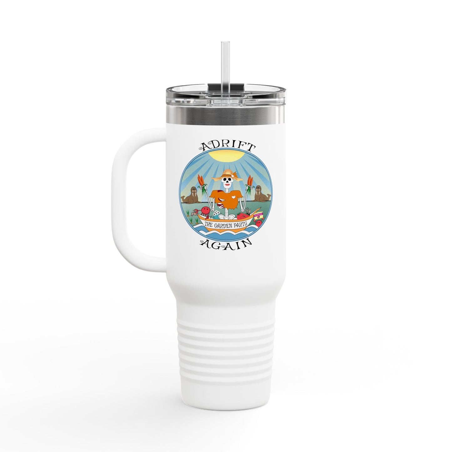 The Garden Party Insulated Travel Mug, 40oz