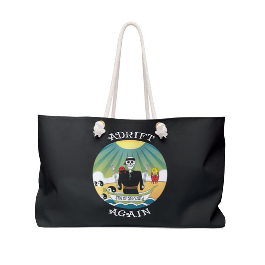 Sea Of Serenity, Canvas Tote (Black)