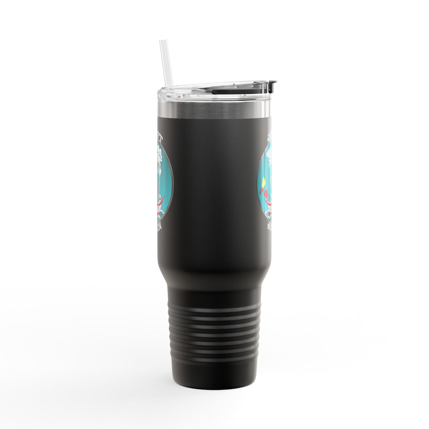 A Grateful Trip Insulated Travel Mug, 40oz, Black, White or Teal