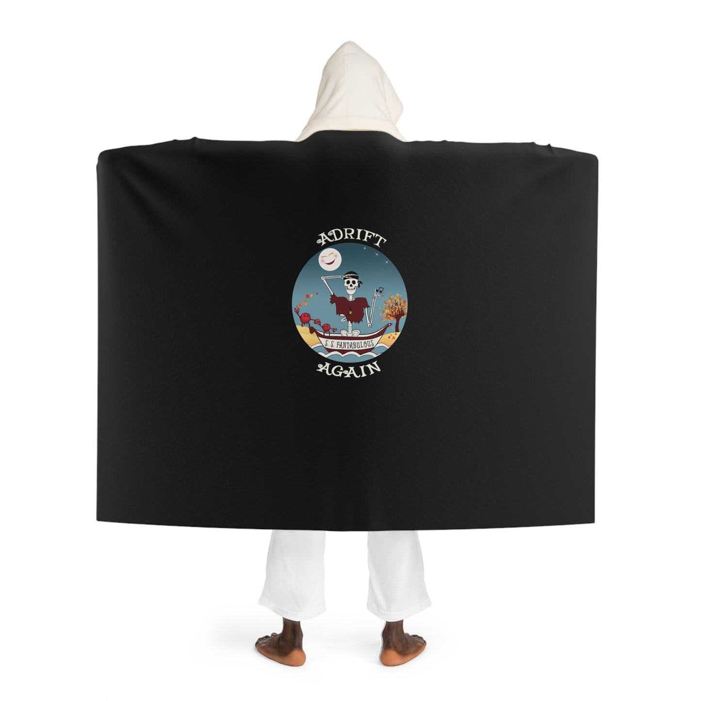 S. S. Fantabulous Hooded Sherpa Fleece Blanket