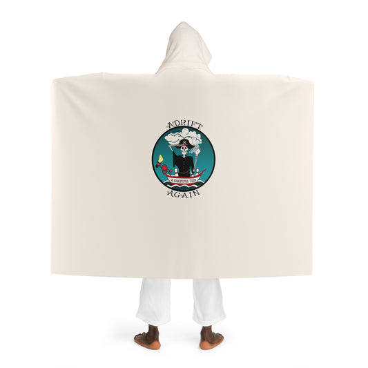 A Grateful Trip Hooded Sherpa Fleece Blanket