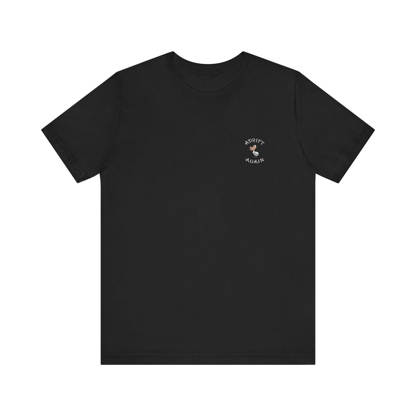 Match the Hatch Unisex Jersey Short Sleeve Tee  (White & Black)