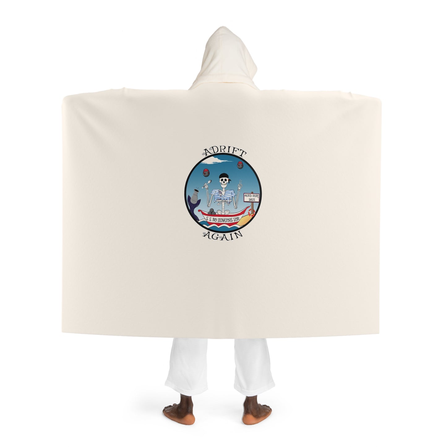 S. S. No Senators Son, Hooded Sherpa Fleece Blanket