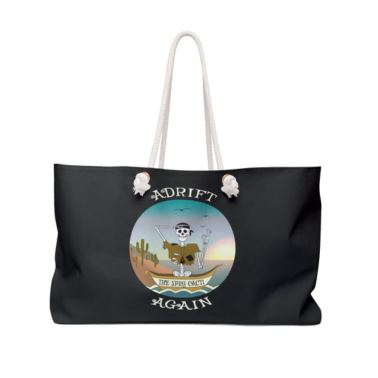 The Spry Cacti Canvas Tote (Black or White)