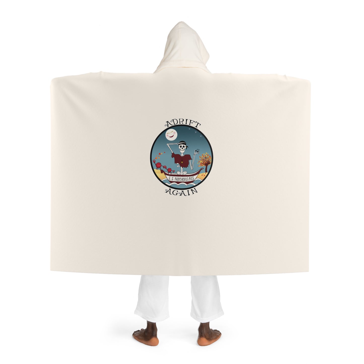 S. S. Fantabulous Hooded Sherpa Fleece Blanket