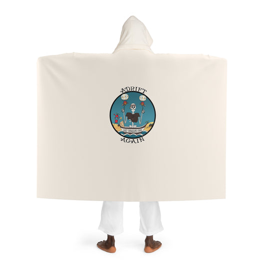 Lost Treasure Cove Hooded Sherpa Fleece Blanket