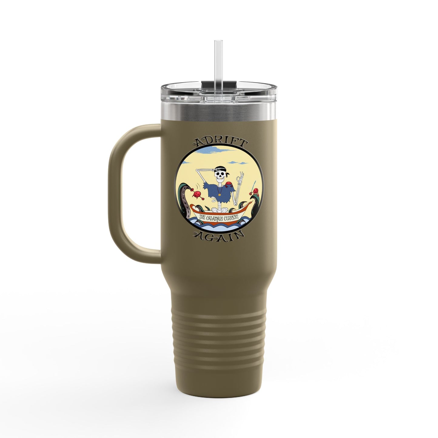 The Calamari Current Insulated Travel Mug, 40oz