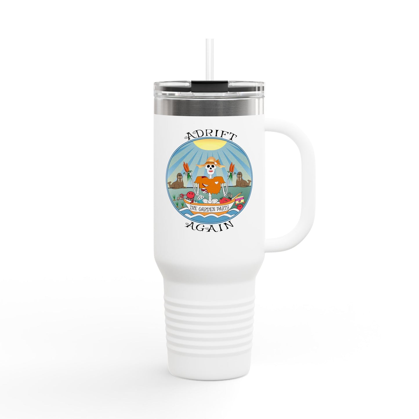 The Garden Party Insulated Travel Mug, 40oz