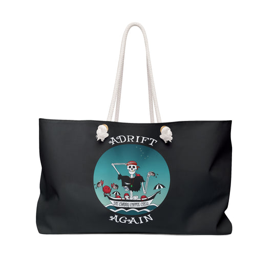 The Crabby Coffee Crew Canvas Tote (Black or White)